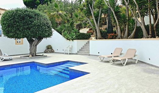 villa Scina pool