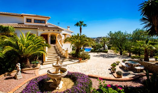 villa Scina exterior